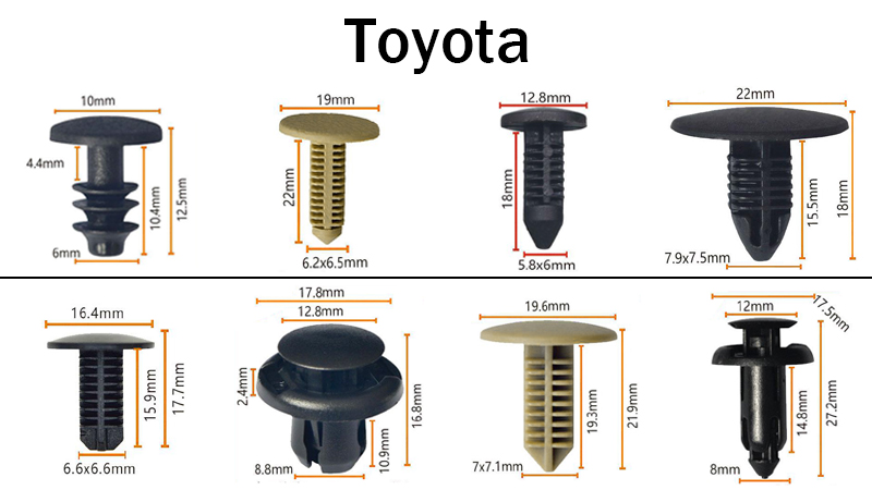 Știți ceva despre clipurile auto Toyota?